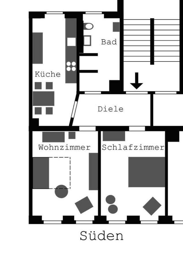 Schoener Wohnen Im Denkmal - Grosszuegig Geschnitten, Kostenfreies Wlan ไลป์ซิก ภายนอก รูปภาพ